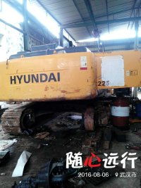 武汉市现代挖掘机专业维修服务中心高清图片 高清大图